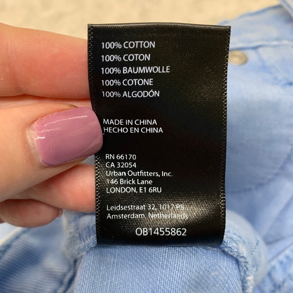 Urban Outfitters BDG Dropped Waist Destroy Short Sz 28 - Picture 8 of 11